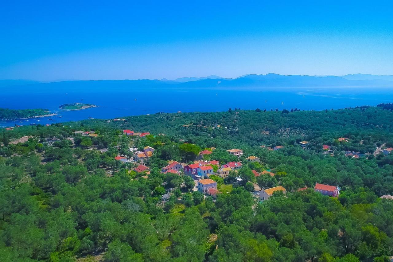 Lili Luxury Cottage Gaios Esterno foto